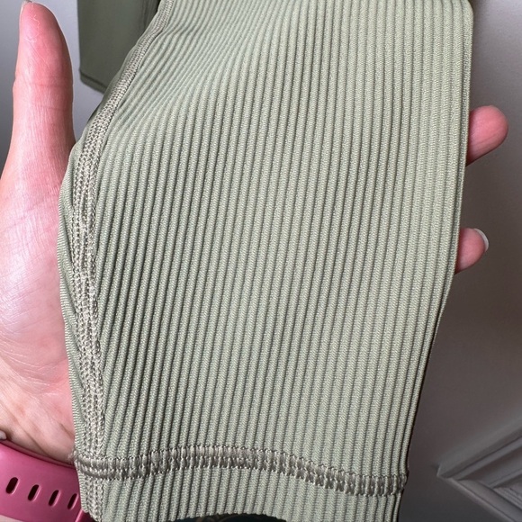 Athleta Moss Green Elation Rib‎ Tight Medium - Picture 4 of 8